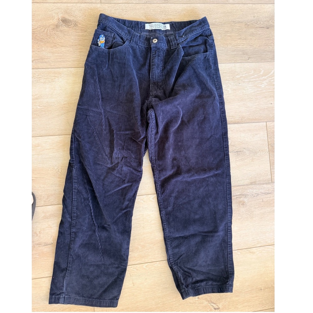 Polar Skate Co 93 Cords Navy Blue Baggy Corduroy Pants Mens 32x32 #120